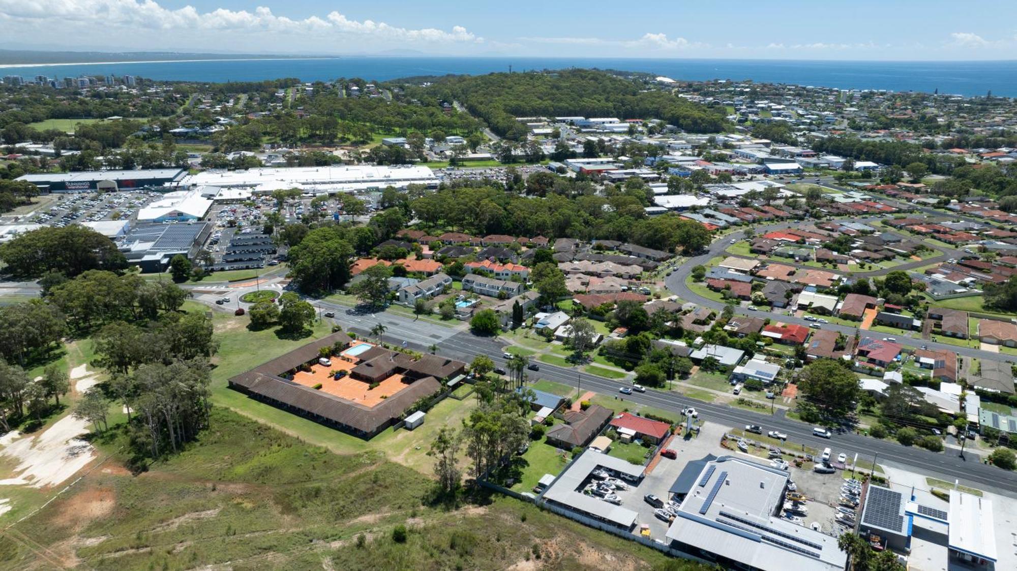 Island Palms Motor Inn Forster Eksteriør bilde
